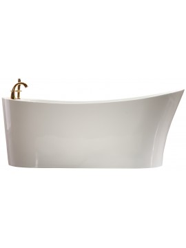 Freestanding bathtub, model RIVEN  in size 170x80x72 cm